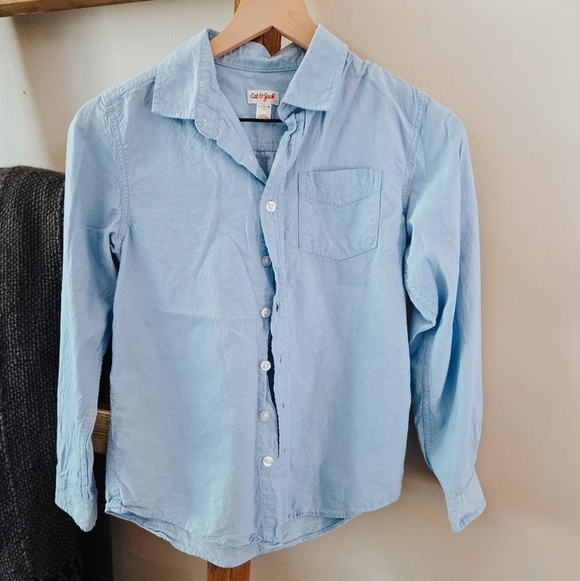 Cat & Jack Other - 3/$20 Cat & Jack Boys Light Blue Button-Down Shirt (Size L)